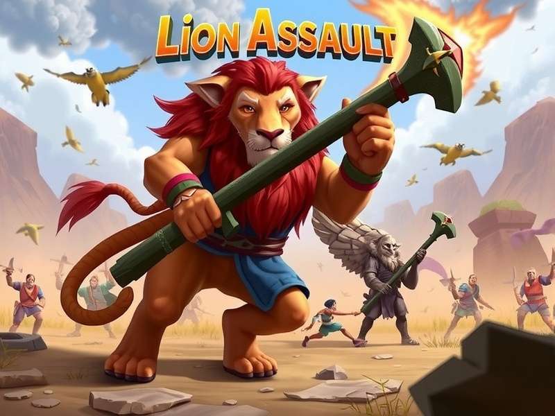 Lion Assault Character Design